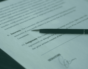firma de seguro